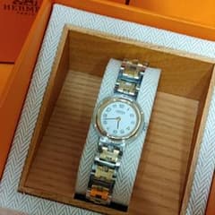 エルメス時計/極極極美品クリッパー/新品電池新品仕上げ正常稼働品