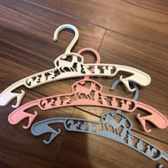 ベビーハンガー 8本セット 動物デザインのサムネイル
