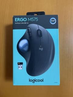 Ergo m575 黒　ワイヤレス　トラックボールのサムネイル
