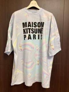 メゾンキツネ トップス Tシャツ Mオーロラカラーのサムネイル