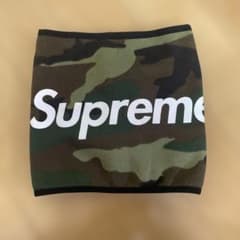 Supreme カモフラージュ ネックウォーマー - メルカリ