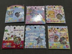 おはじきシールフレーク 6種セットのサムネイル