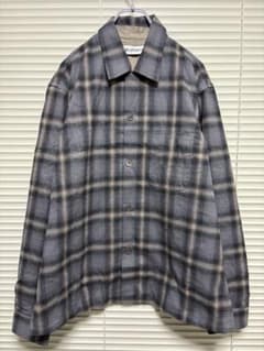 新品《 OUR LEGACY 》Heusen Shirt 46 チェック シャツ - メルカリ