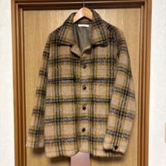 ジャーナルスタンダード チェックシャギーシャツジャケット - メルカリ