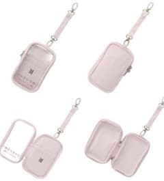 ★新品（開封済）GELATO PIQUE loves BTS ポーチ ピンクのサムネイル