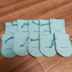 極美品☆ティファニー保存袋 10枚 9.5cm×7cm【新品、未使用】 - メルカリ