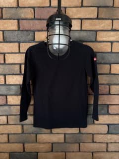エックスガール X-girl袖ロゴワッペン長袖 Tシャツ ロンT 黒サイズ130のサムネイル
