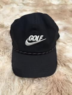 NIKE ナイキ GOLFキャップ 黒 ゴルフ トミー・フリートウッド着用