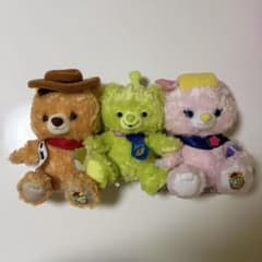ディズニー ユニベアシティ トイストーリー ぬいぐるみ 3体セットのサムネイル