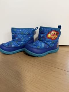 アンパンマン キッズ スノーブーツ ブルー 14cmのサムネイル