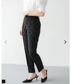 fitmore フィットモア フロッキードットパンツPSサイズのサムネイル