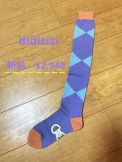 再値下げ！タグ付き新品未使用♡¥2,940 didizizi 　ニーハイソックスのサムネイル