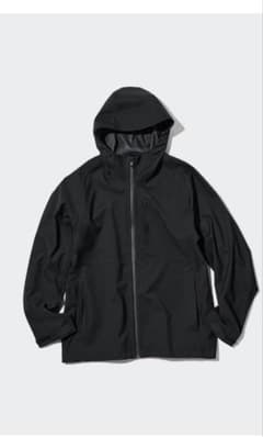 UNIQLO ユニクロ ブロックテックパーカー ブラック XL マウンテン