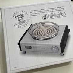 Toffy 卓上電気こんろ　K-SV1-AW（アッシュホワイト）のサムネイル
