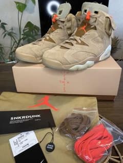 TravisScottNike Air Jordan6BritishKhakiのサムネイル