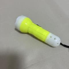 ハンディライト 懐中電灯 イエロー 星月デザインのサムネイル