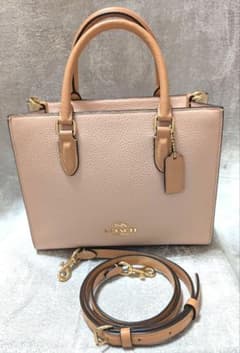 プリン様/新品/COACH コーチ/スモールトート/クリーム×サンド - メルカリ
