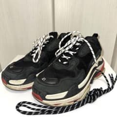 バレンシアガ balenciaga トリプルs スニーカー ブラック 27cmのサムネイル
