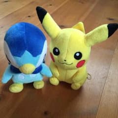 ピカチュウ&ポッチャマ ぬいぐるみのサムネイル