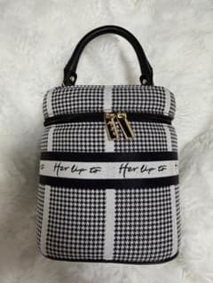 Herlipto HLT Jacquard Vanity Bag silver - メルカリ