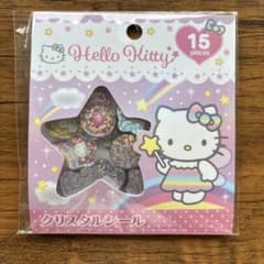 クリスタルシール　サンリオ　ハローキティ　おはじきシールのサムネイル