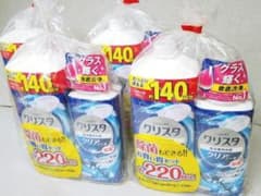新品 4個セット クリスタ クリアジェル 食洗器用洗剤 220回分 CHARMYのサムネイル