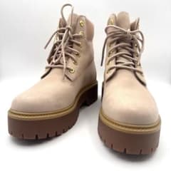 美品 ティンバーランド 6インチ ブーツ 25cm 厚底 ストーンストリート 美品 ティンバーランド 6インチ ブーツ 25cm 厚底 ストーン