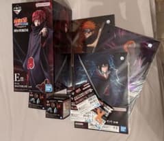 未開封一番くじ NARUTO 疾風伝 8点セット E賞 サソリ フィギュアなどのサムネイル
