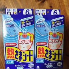 小林製薬 熱さまシート 大人用 2箱セットのサムネイル