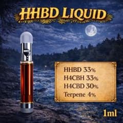 【夜使用におすすめ】H4CBH × HHBD × H4CBD リキッド 1ml 夜使用におすすめ】H4CBH × HHBD × H4CBD リキッド 1ml - メルカリ