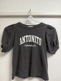フリークスストアパフスリーブTシャツ　ダークグレーのサムネイル