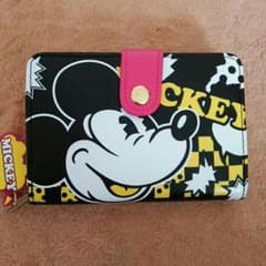 値下げしました♪ディズニーストア、ミッキーミニー財布♪のサムネイル