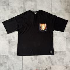 A.T.C 半袖Tシャツ 黒 M バックプリント ストリート カジュアルのサムネイル