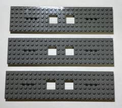 LEGO レゴ プレート グレー 3枚セットのサムネイル