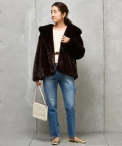 DOUDOU★フェイクファーコートのサムネイル