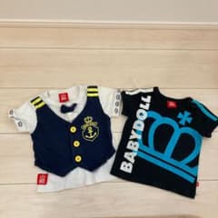 ベビードール Tシャツ2枚組のサムネイル
