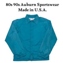 80s90s Auburn 無地コーチジャケット USA製 ティファニーブルー - メルカリ