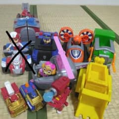 【最終値下げ】パウ・パトロール フィギュアと車両セットのサムネイル