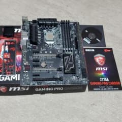 corei7 6700K+msi Z170A GAMING PRO CARBONのサムネイル