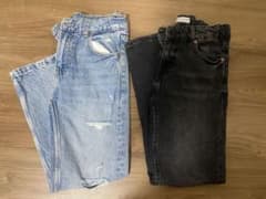 キッズ デニムパンツ 2点セット 140cmのサムネイル