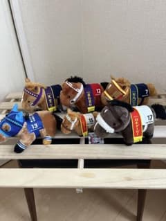 競走馬 ぬいぐるみ 6体セットのサムネイル