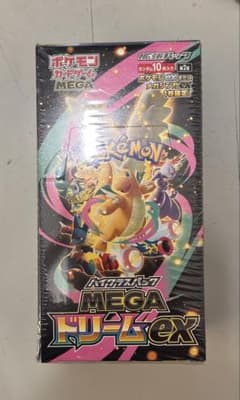 【BOX】 MEGA ハイクラスパック MEGAドリームex シュリンク付きのサムネイル
