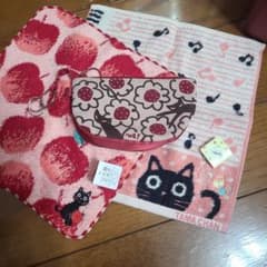 TAMA CHAN タオルハンカチ ポーチ セットのサムネイル