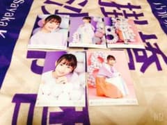 乃木坂46 生写真 8th anniversary 8周年 阪口珠美 5種コンプのサムネイル