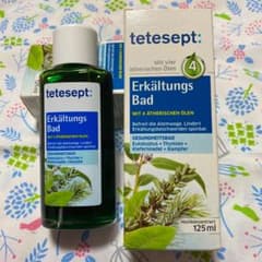 ドイツ製バスオイル(日本未入荷)  テテセプト(風邪用入浴剤)2本のサムネイル