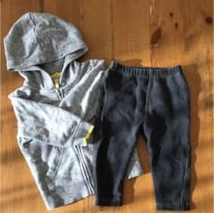 UNIQLO  パーカー&ズボンセット 80cmのサムネイル