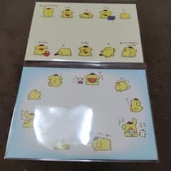 ポムポムプリン　ポストカード　２枚　平成レトロのサムネイル