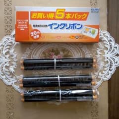 普通紙FAX用インクリボン FIR-P19-5P パナソニック用 おたっくす３本のサムネイル