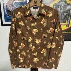 ドライボーンズ アトミック柄 オープンシャツ 50s 60sルック - メルカリ