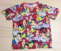 ディズニーリゾート　アリエル　総柄　Ｔシャツ　Mのサムネイル